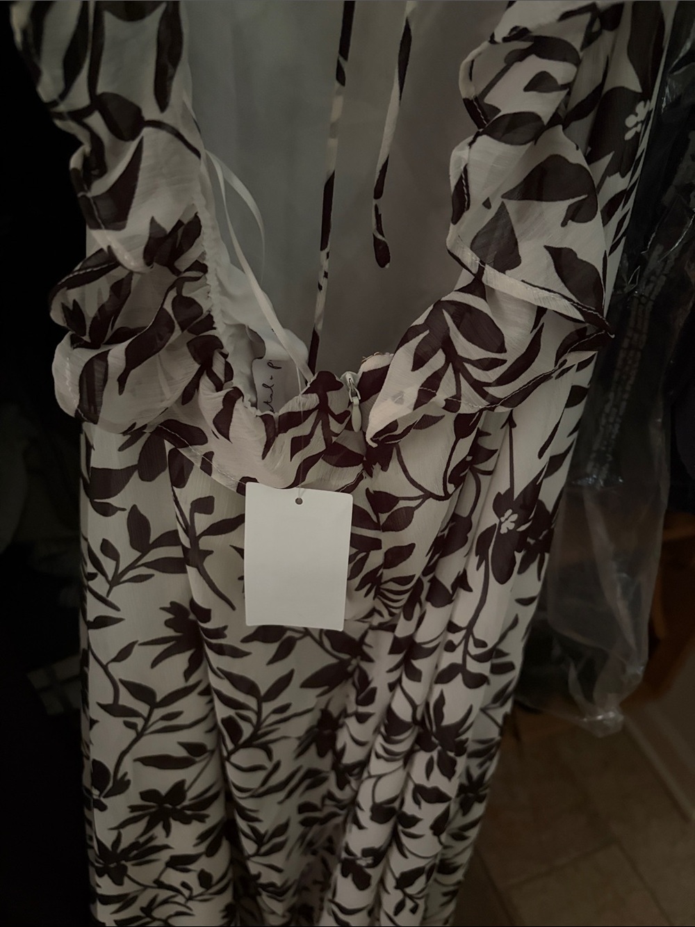 Petal & Pup Rory Ruffle Maxi Dress - Picture 6 of 6